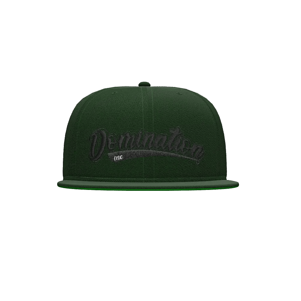 "Baseball logo" Snapback Green