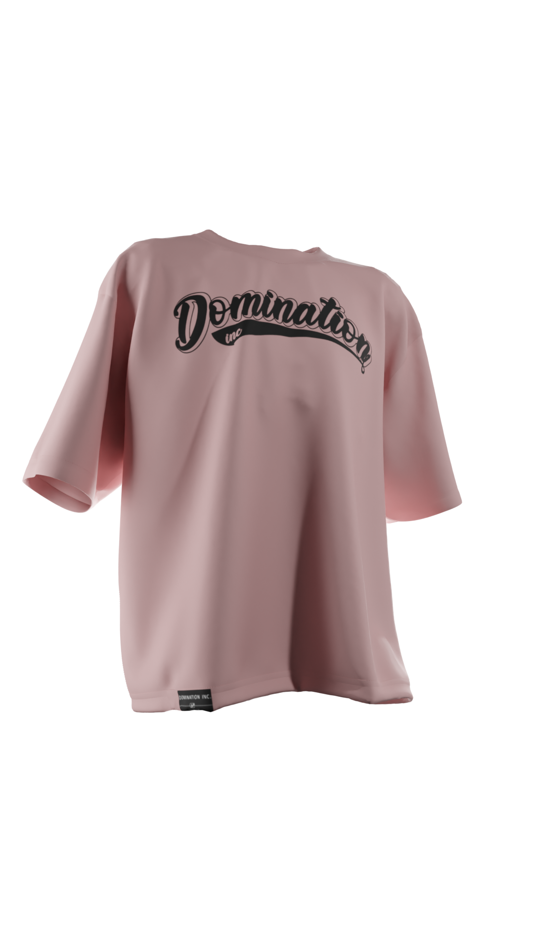 "Baseball Logo" Tee Light Pink