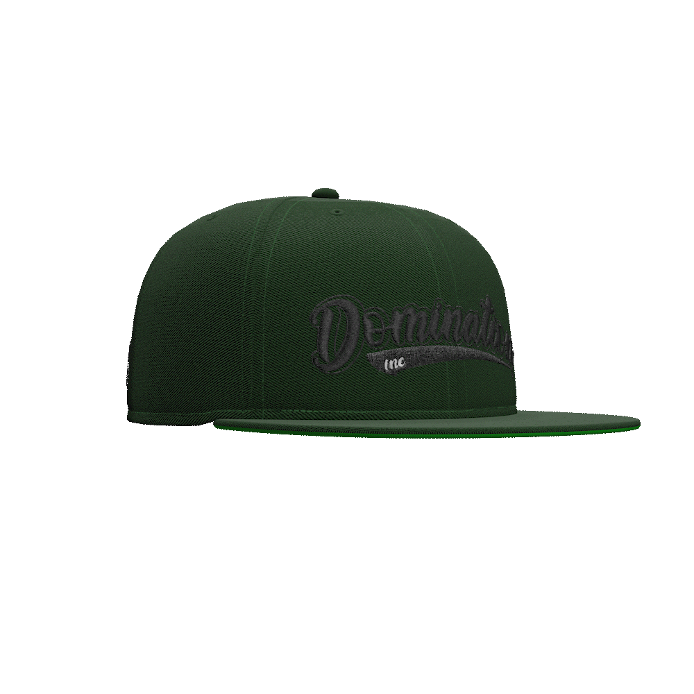 "Baseball logo" Snapback Green