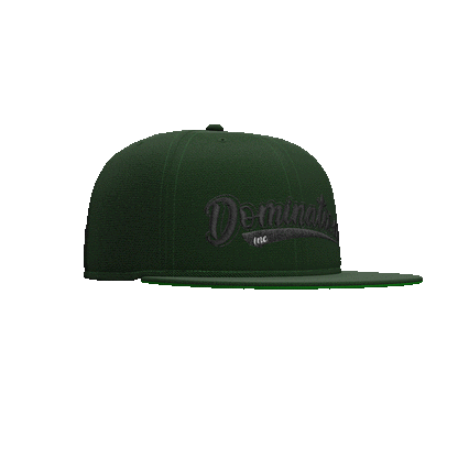 "Baseball logo" Snapback Green