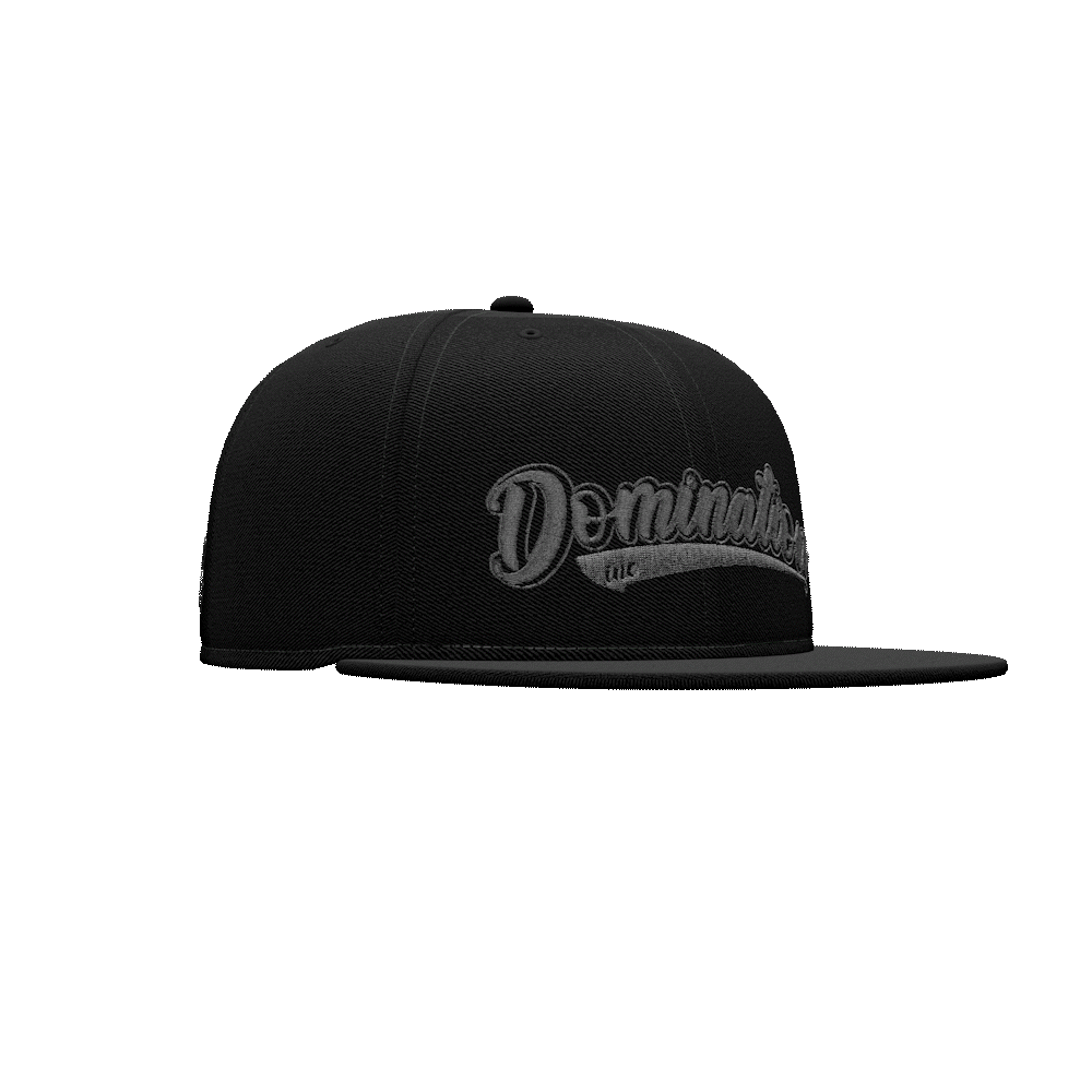 "Baseball logo" Snapback Black